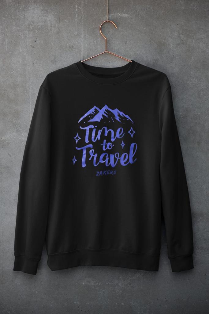 Sweatshirt Time to Travel