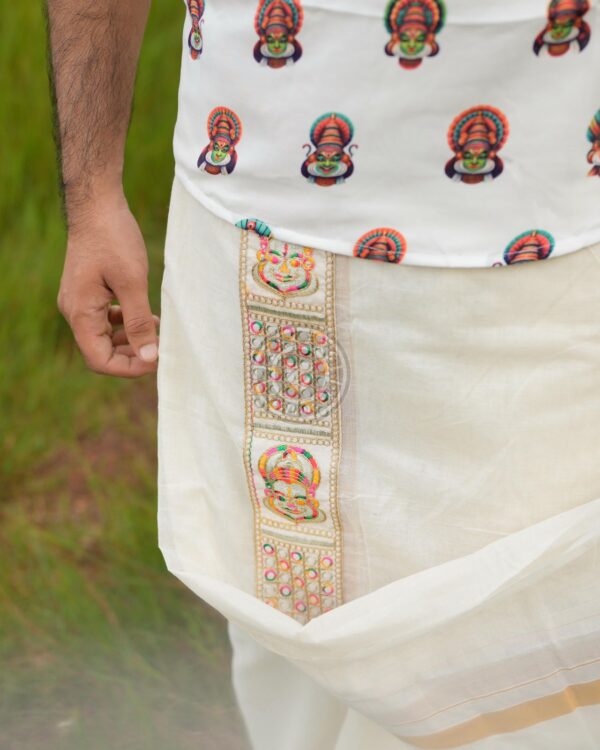Designer Kathakali Mundu