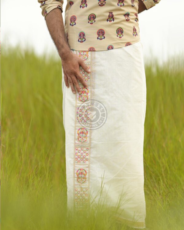 Designer Kathakali Mundu